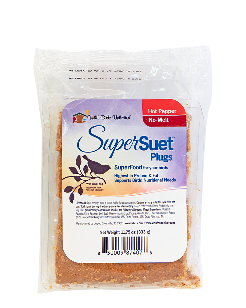 Suet Plugs Supersuet No Melt Hot Pepper