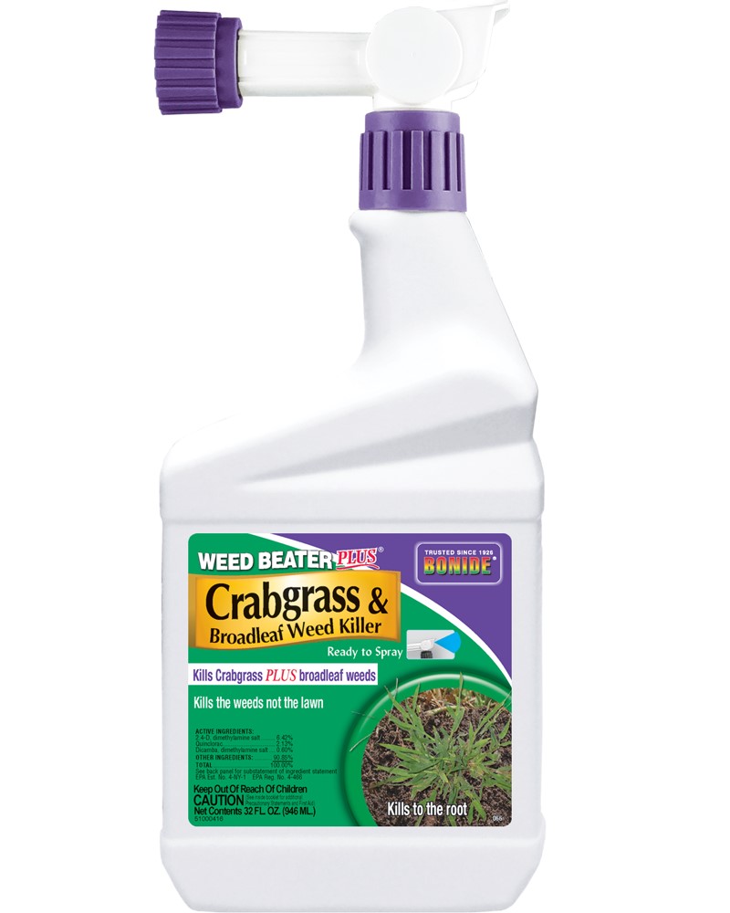 Bonide Weed Beater Plus Crabgrass & Broadleaf Weed Killer Ready-To-Spray