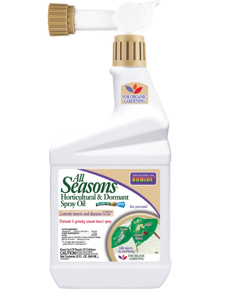 Organic Bonide All Seasons Horticultural Oil Ready-To-Spray, 32 oz