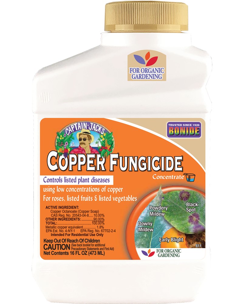 Organic Liquid Copper Fungicide Concentrate 16oz