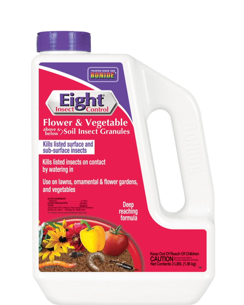 Bonide Eight Flower & Vegetable Soil Insect Granules 3lbs