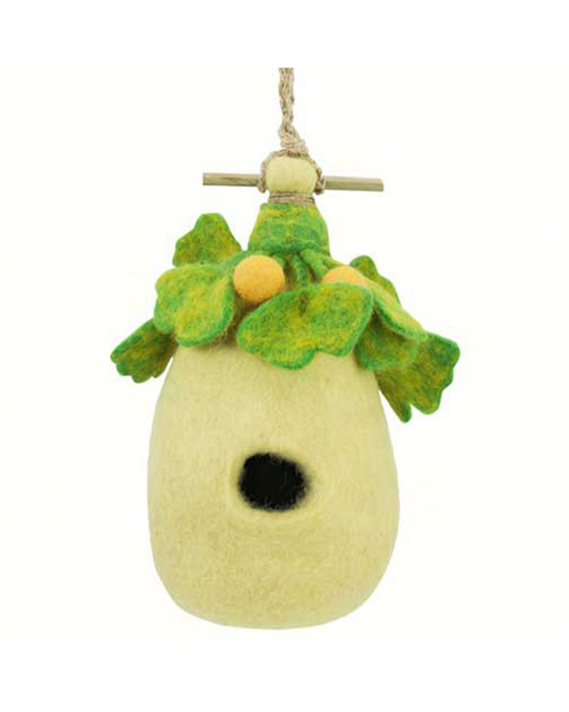 Ginkgo Felt Birdhouse