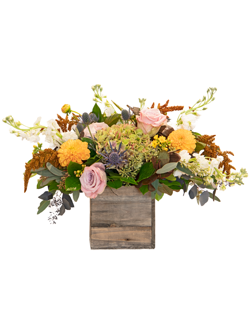 Autumn Twilight Floral Arrangement from $100-$140