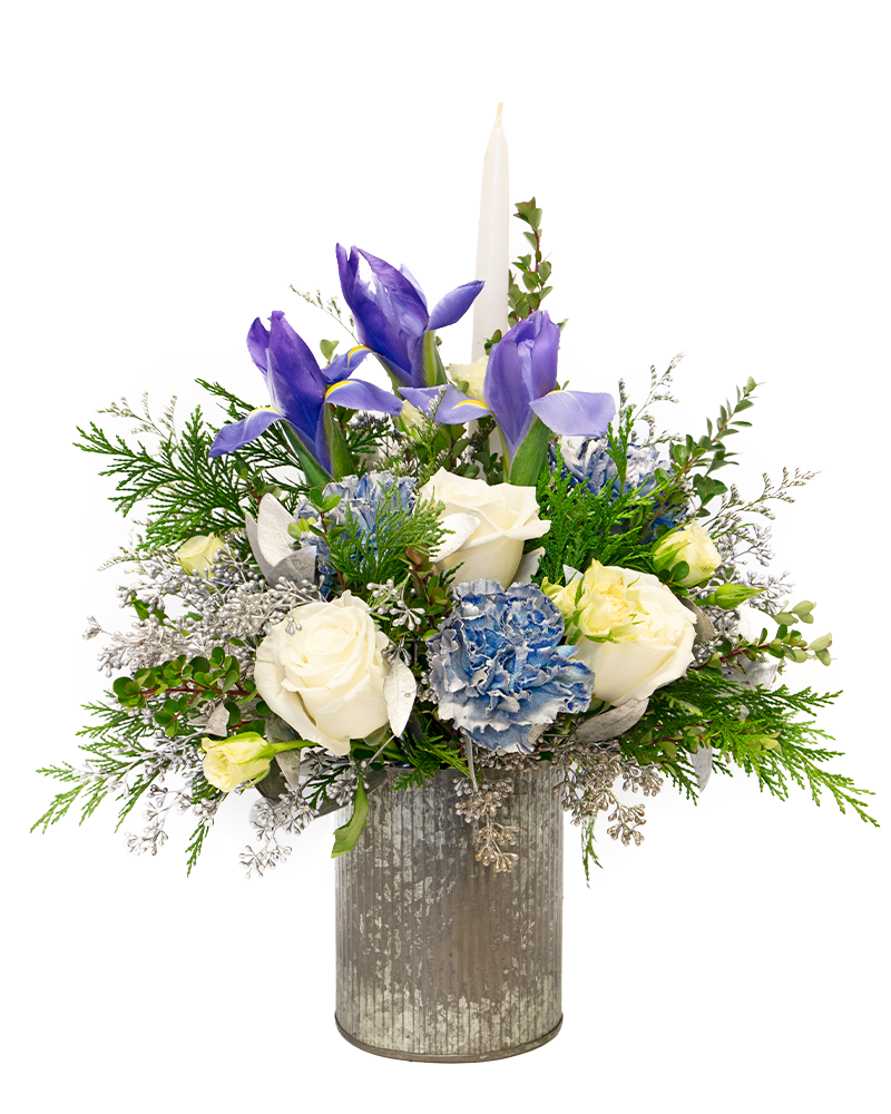 Silver Sierra Floral Arrangement from $85-$115
