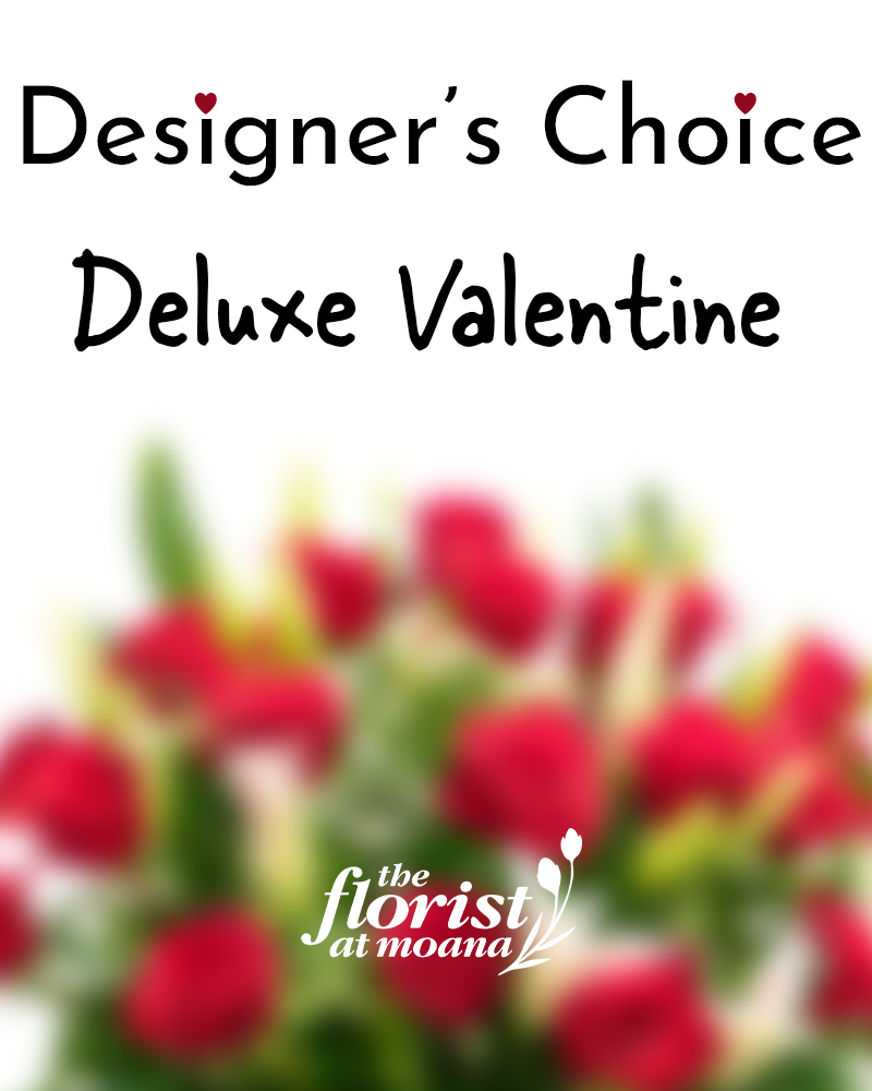 Valentine's Day Deluxe Designer's Choice Floral Arrangement from $75-$135