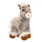 Plush Little Grey Pony