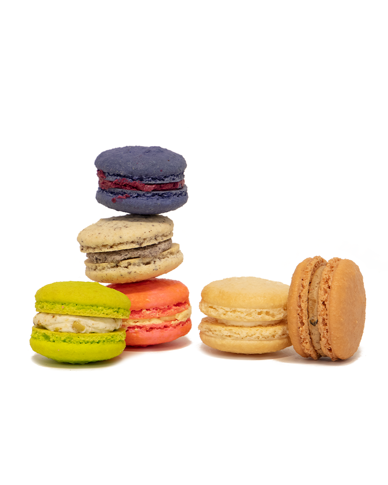 6 Assorted Handmade Macaroons