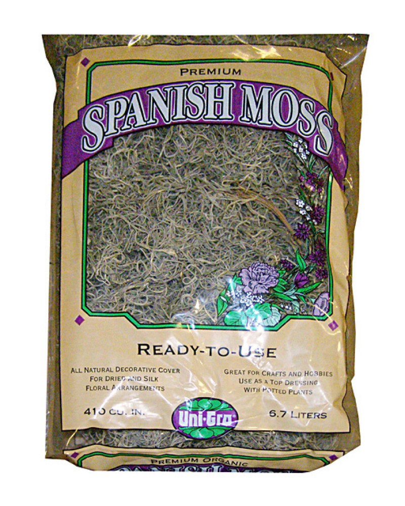 Uni-Gro Spanish Moss 410 cubic inches